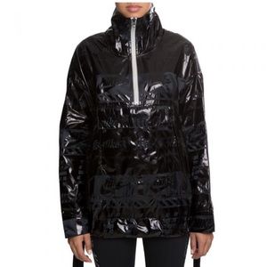 NIKE - Metallic Pullover Jacket Black - SIZE S